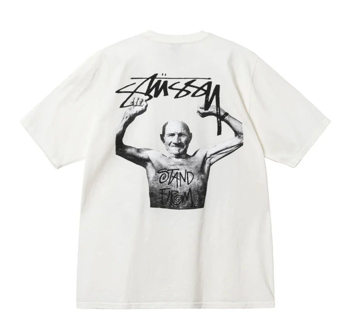 Camiseta Stussy Martin Rose White