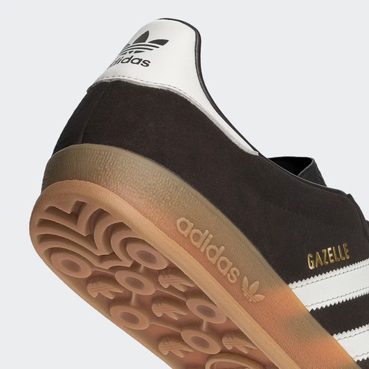 GAZELLE INDOOR BLACK WHITE GUM