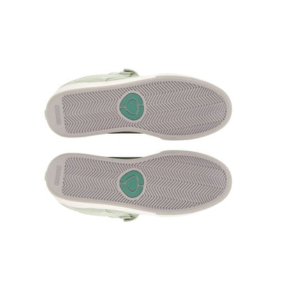 205 VULC GRAYED JADE WHITE SUEDE