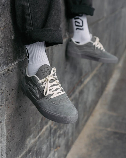 CAMBRIDGE LAKAI X RIPNDIP GREY SUEDE