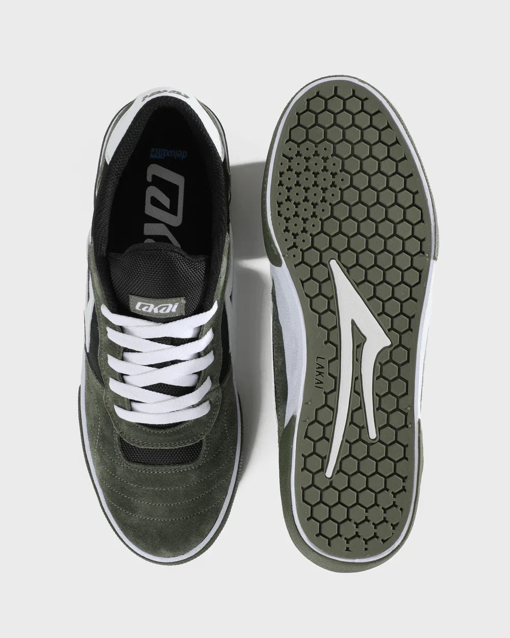 CAMBRIDGE COVERT GREEN BLACK WHITE