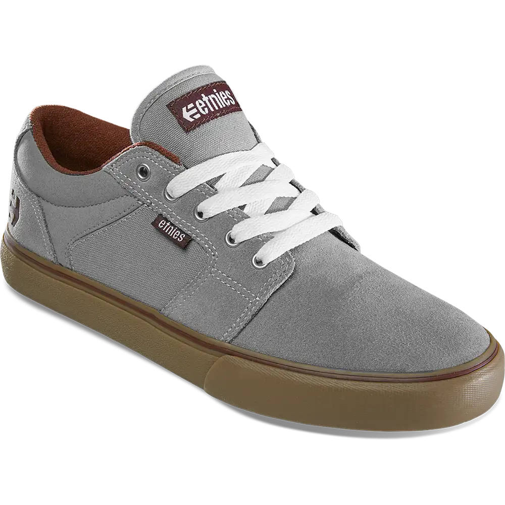 BARGE LS GREY/GUM/RED