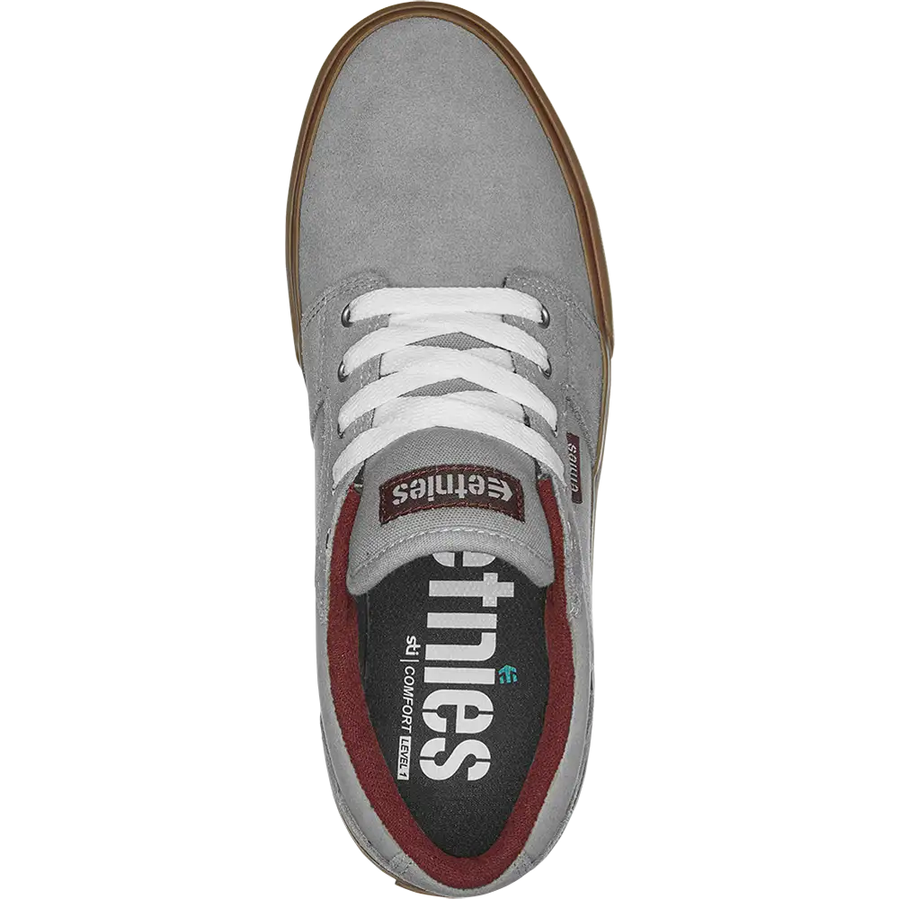 BARGE LS GREY/GUM/RED