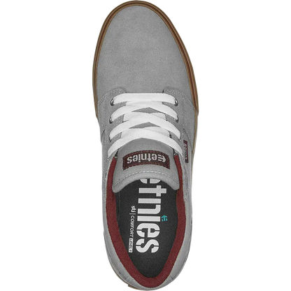 BARGE LS GREY/GUM/RED