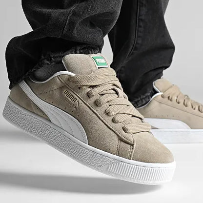 Suede XL Men Oak Branch White