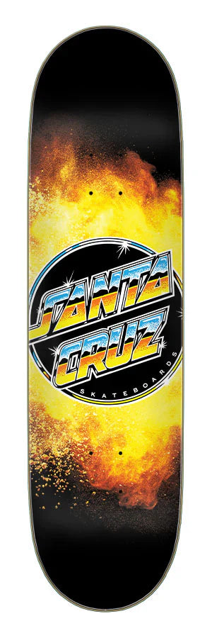 Decks Chrome Dot Flame Santa Cruz 8.5