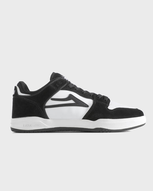 TELFORD LOW BLACK/WHITE LEATHER