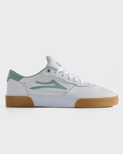 CAMBRIDGE ELITE WHITE LEATHER GREY MIST