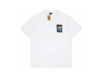 Camiseta Stussy Manos Alrededor de Flores