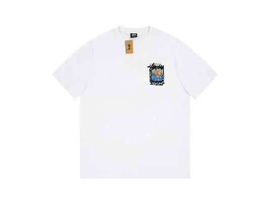 Camiseta Stussy Manos Alrededor de Flores