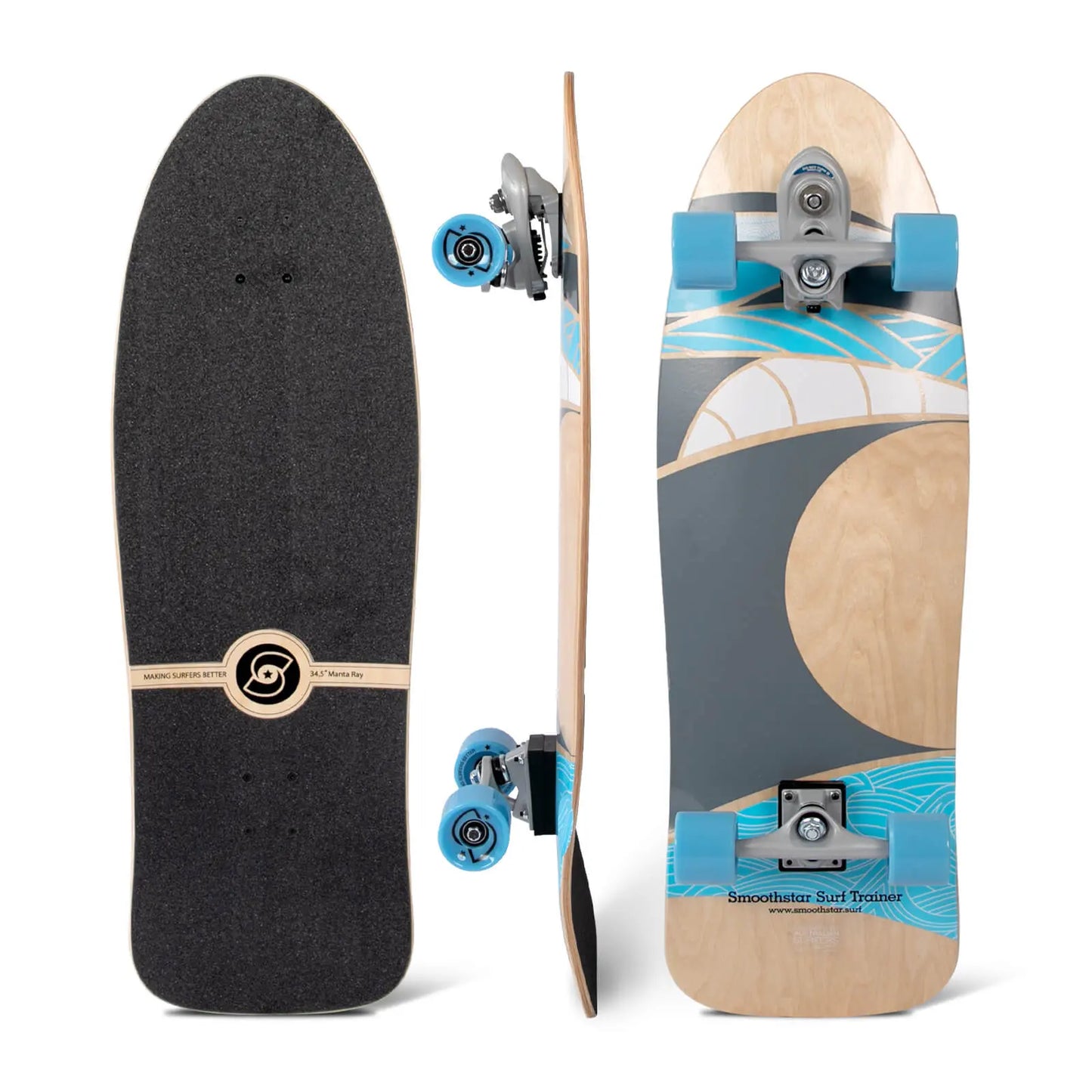 SurfSkate Smoothstar Manta ray