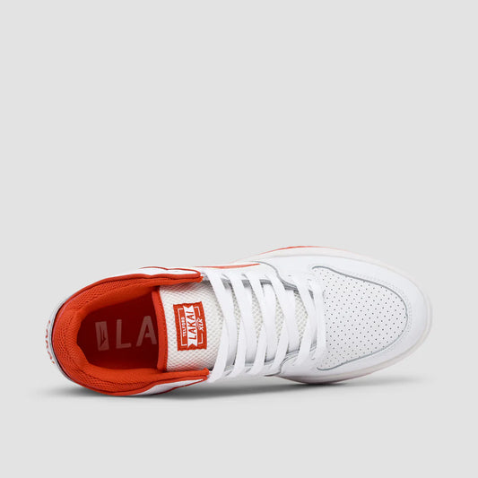 TELFORD LOW WHITE/RED SUEDE