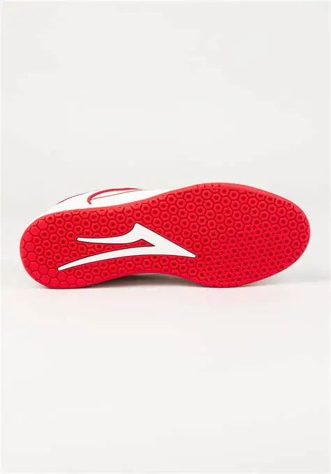 TELFORD LOW WHITE/RED SUEDE