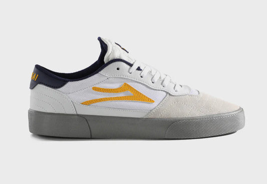 CAMBRIDGE WHITE YELLOW LEATHER