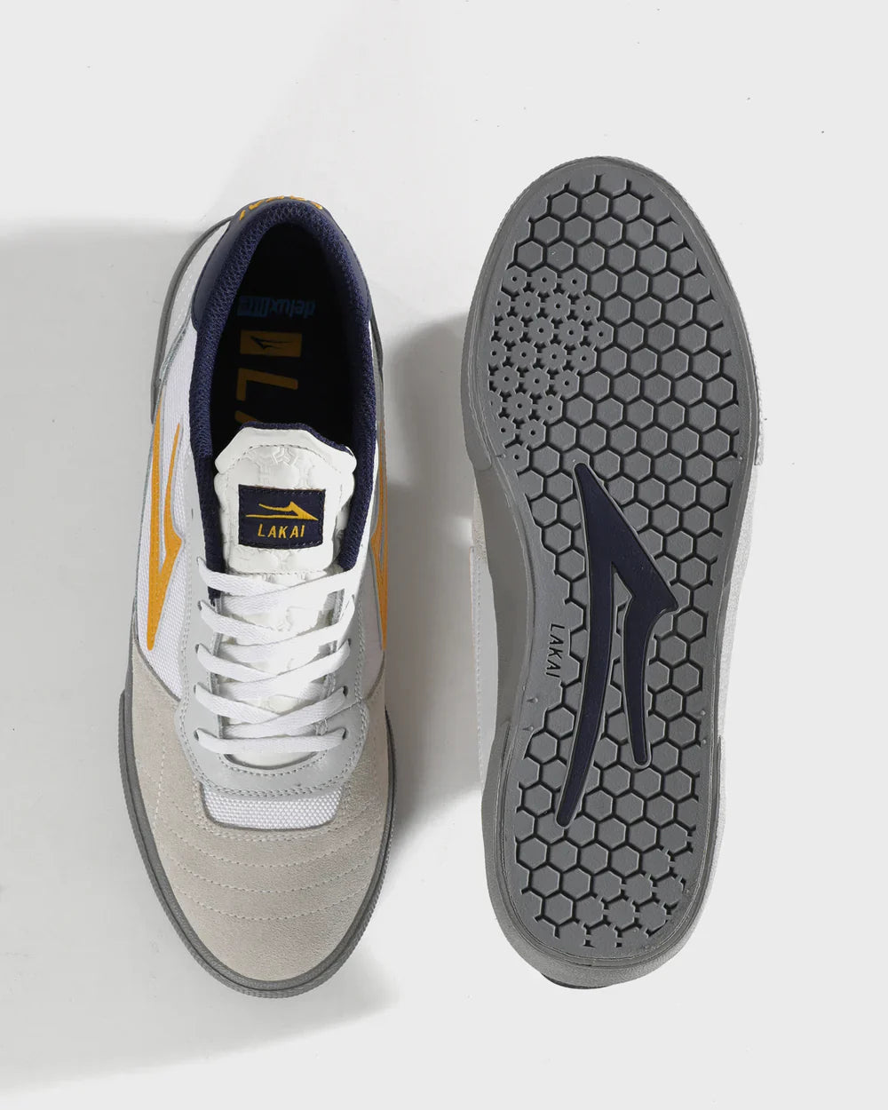 CAMBRIDGE WHITE YELLOW LEATHER