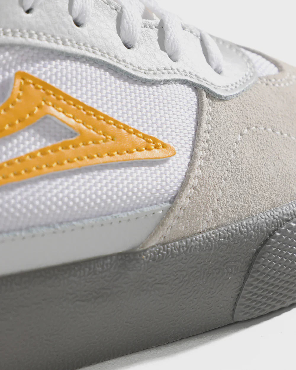 CAMBRIDGE WHITE YELLOW LEATHER