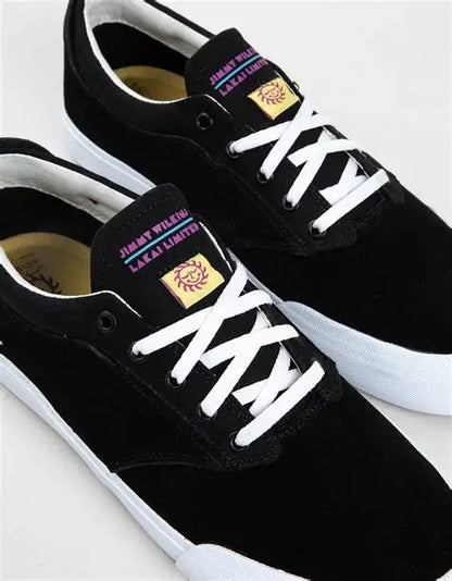 WILKINS BLACK WHITE SUEDE