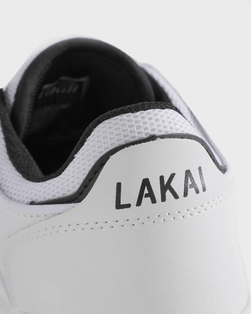 TELFORD LOW WHITE BLACK LEATHER