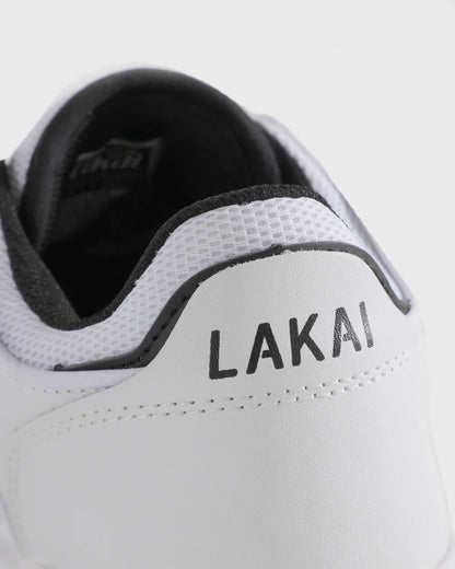 TELFORD LOW WHITE BLACK LEATHER