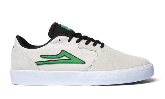 CARDIFF WHITE BLACK SUEDE