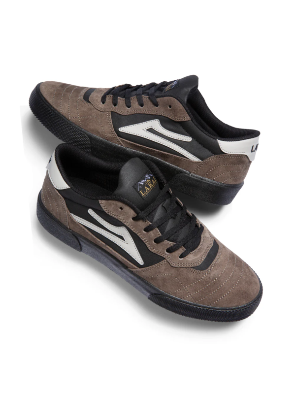 CAMBRIDGE LAKAI CHOCOLATE BLACK SUEDE