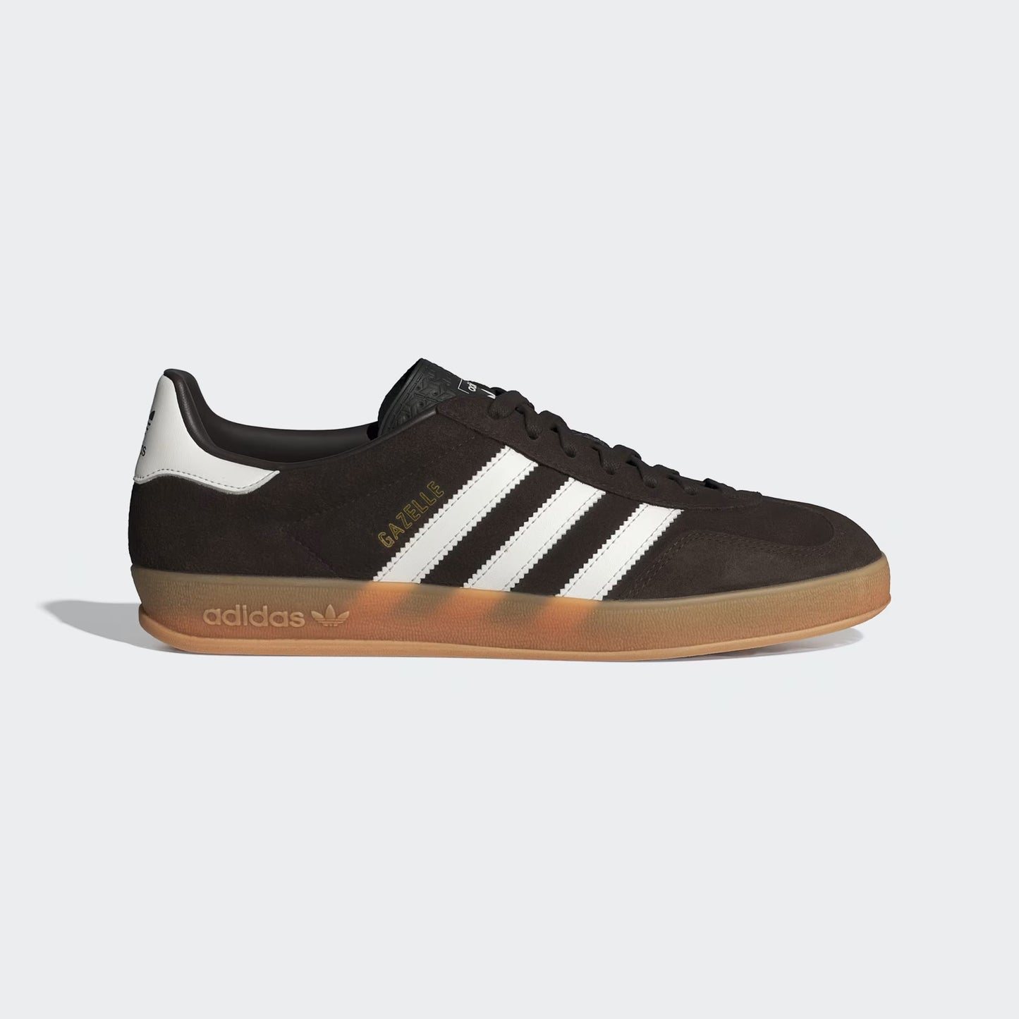 GAZELLE INDOOR BLACK WHITE GUM