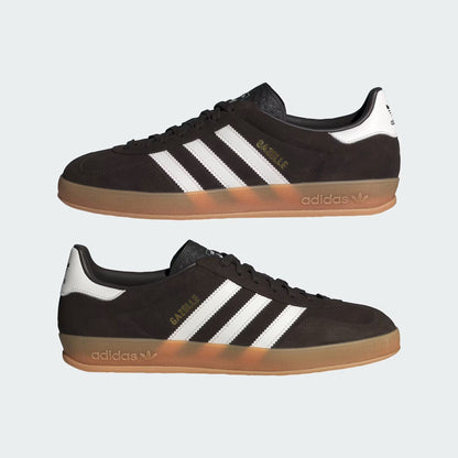 GAZELLE INDOOR BLACK WHITE GUM