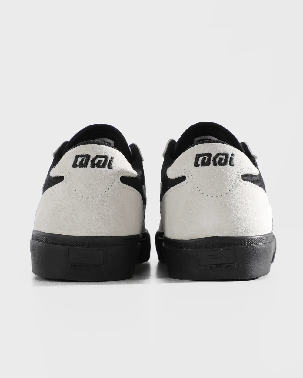 MANCHESTER WHITE SUEDE BLACK BLACK