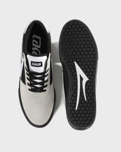 MANCHESTER WHITE SUEDE BLACK BLACK