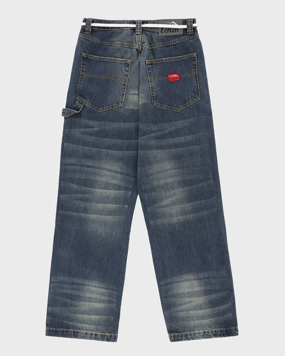 Vintage-Washed-Wide-Leg-Denims-Blue