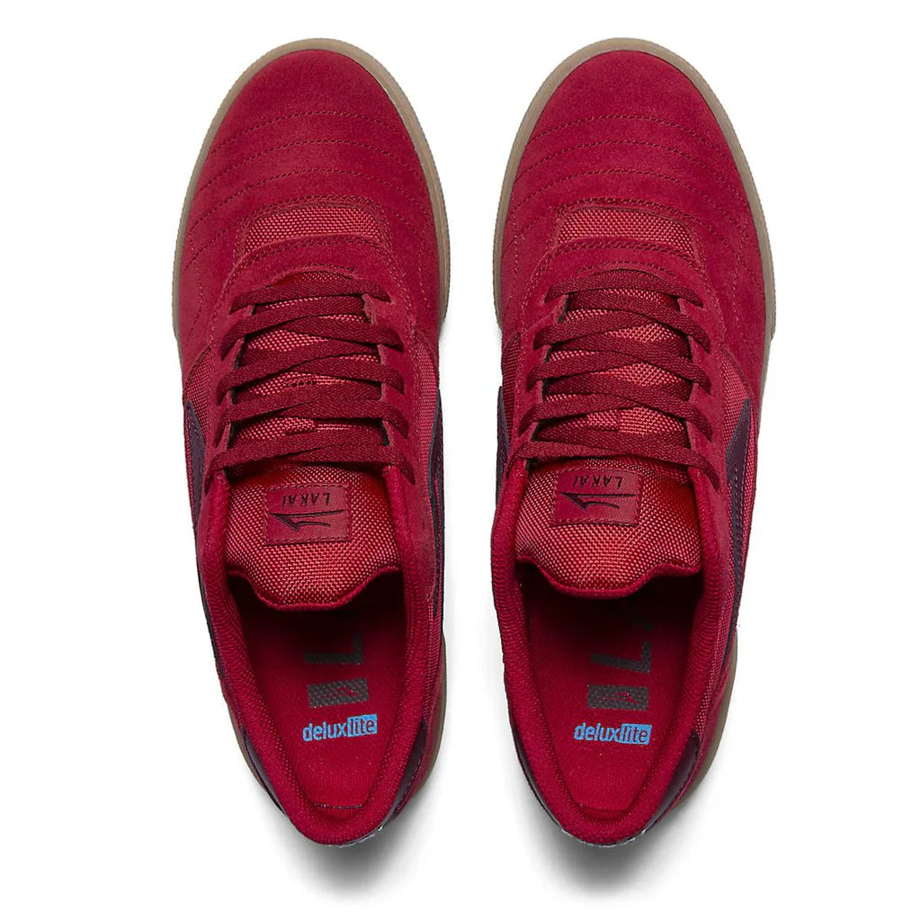 CAMBRIDGE RED BURGUNDY SUEDE