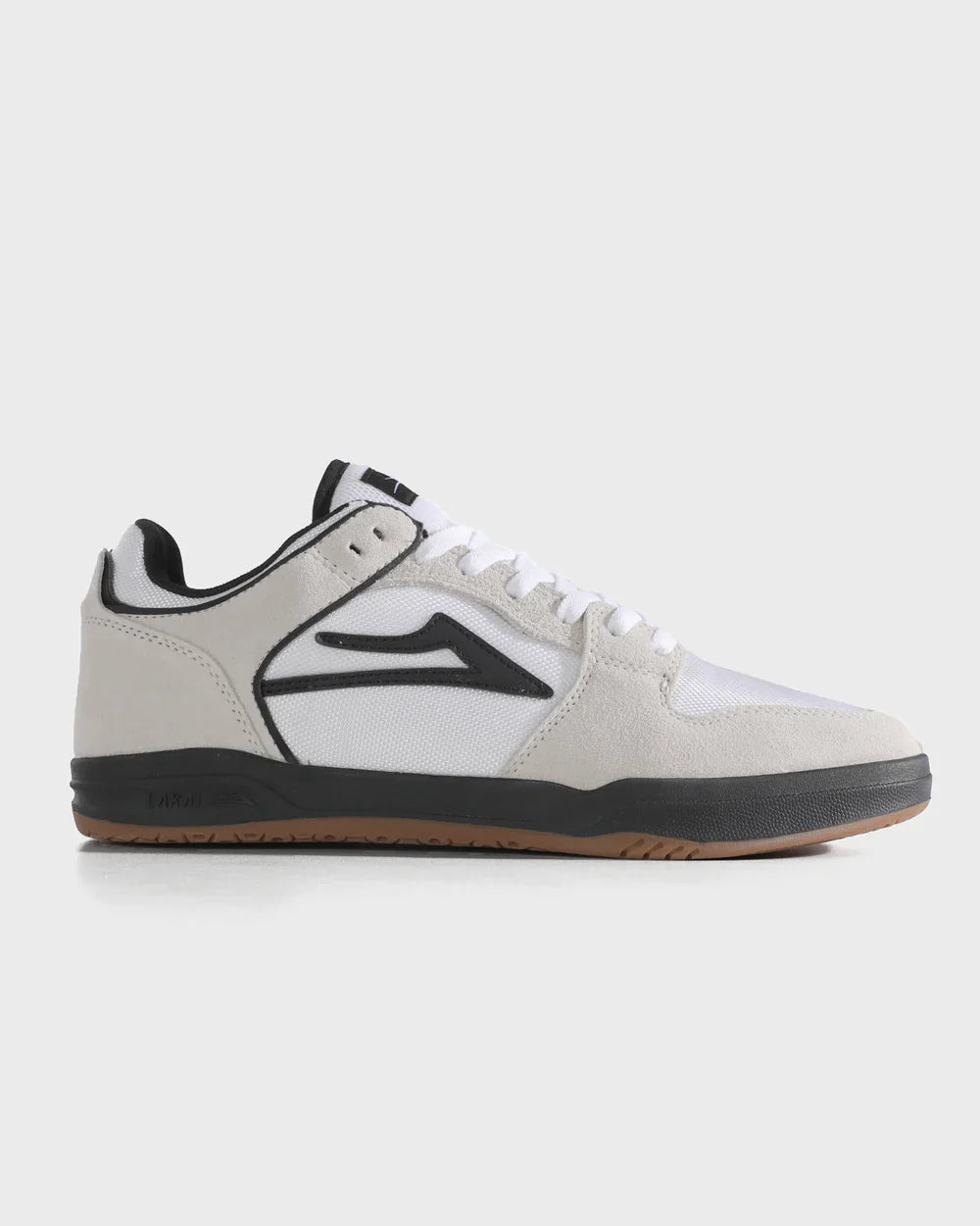 TELFORD LOW WHITE SUEDE CORDURA BLACK