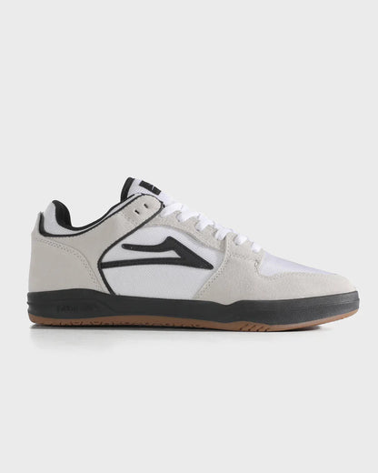 TELFORD LOW WHITE SUEDE CORDURA BLACK