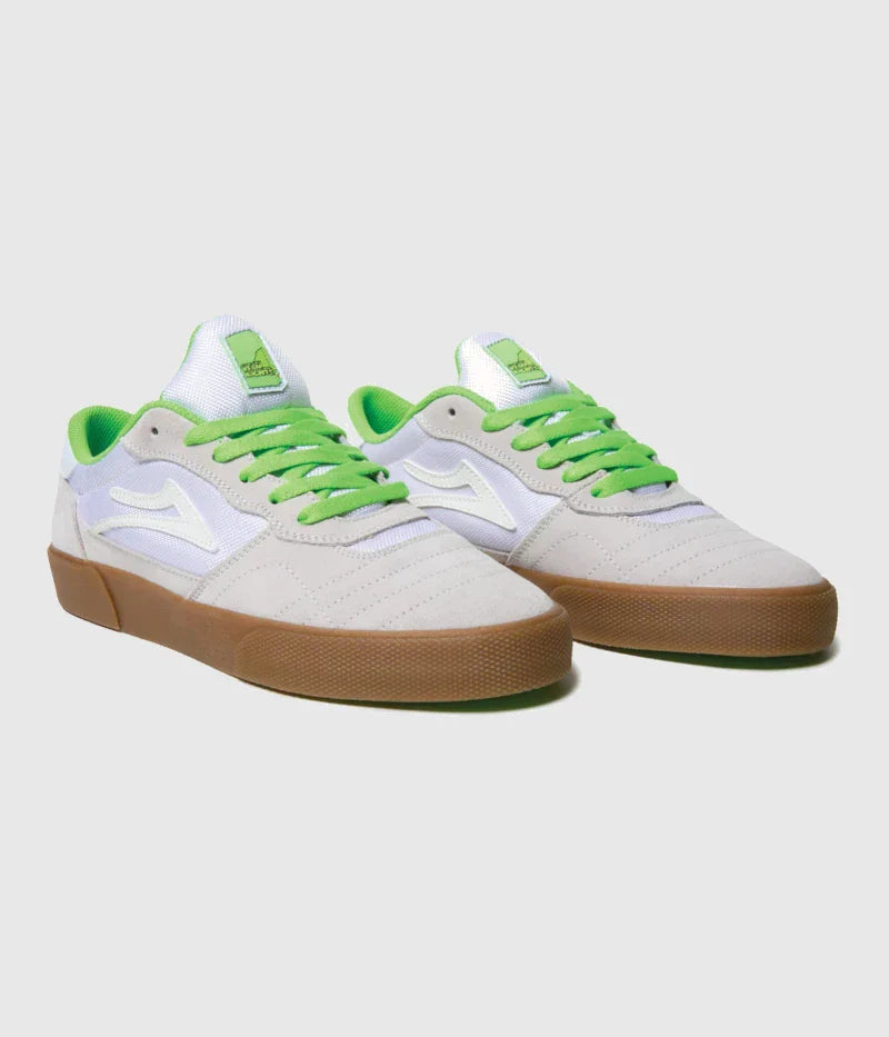 CAMBRIDGE SMU WHITE UV GREEN SUEDE