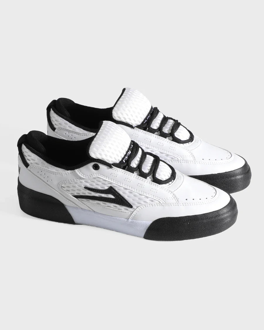 PAYLOAD WHITE LEATHER BLACK