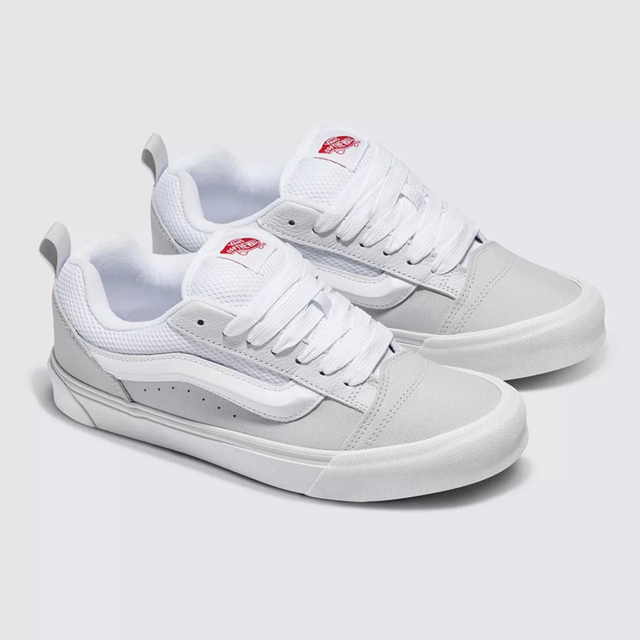 Vans Knu Skool Retro Skate White Red